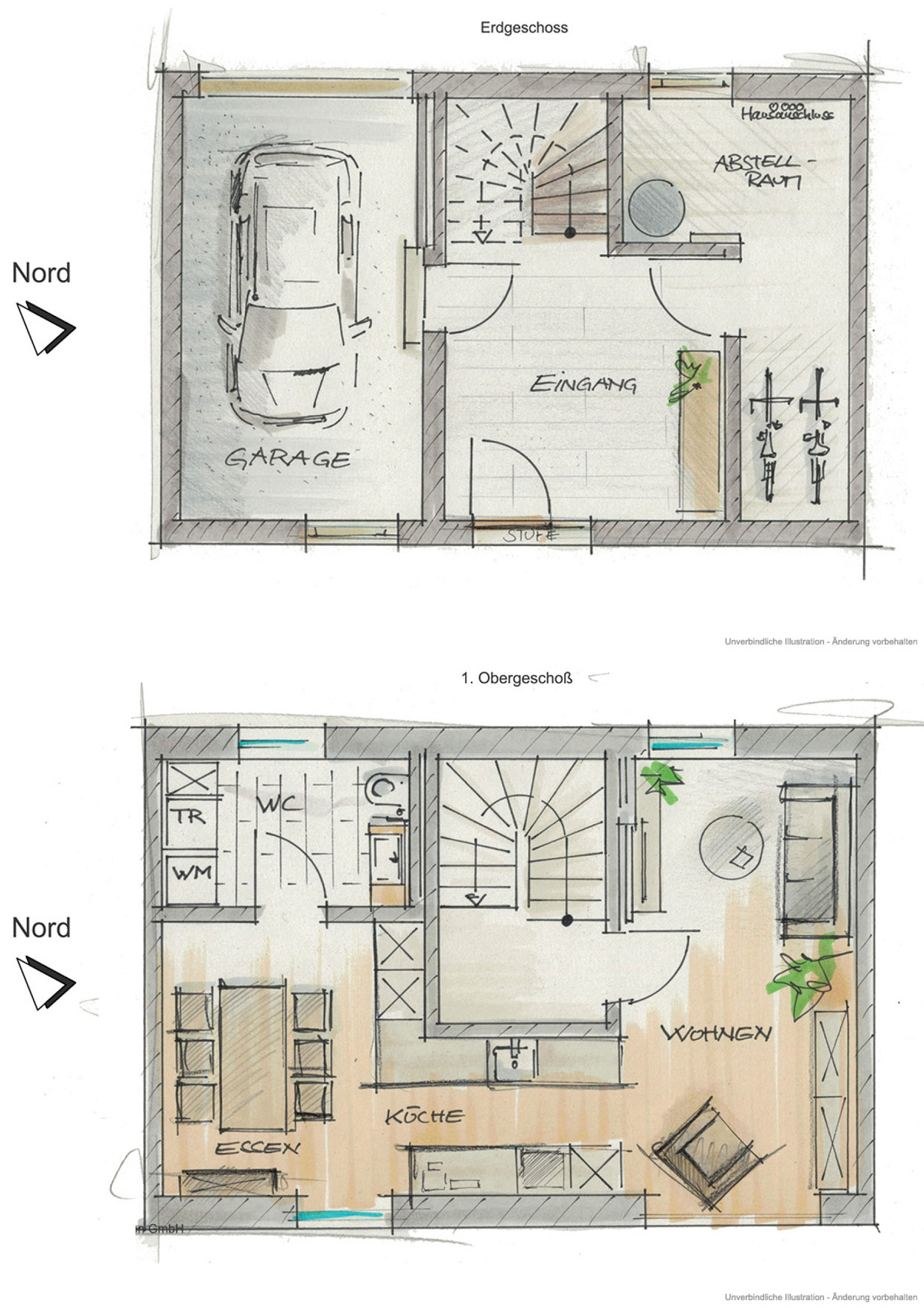 Ausgang zur Dachterrasse