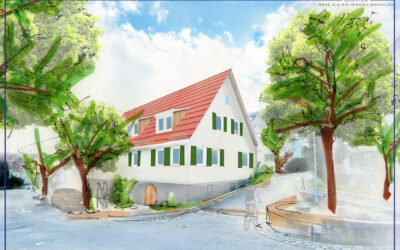 Denkmalsanierung eines Doppelhauses in Ostfildern