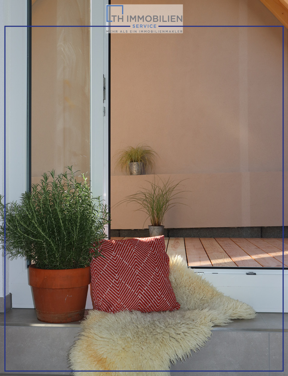 Ausgang zur Dachterrasse
